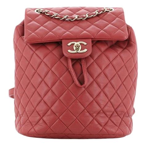 chanel urban spirit lambskin|CHANEL Lambskin Quilted Small Urban Spirit Backpack Red .